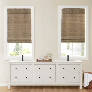 Thumbnail 5: Madison Park Eastfield Bamboo Light Filtering Roman Shade 