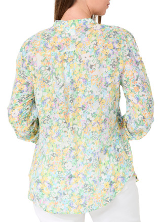 Thumbnail 2: Zac & Rachel Women's 3/4 Sleeve Pleated Top 