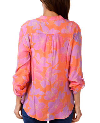 Thumbnail 3: Zac & Rachel Women's 3/4 Sleeve Pleated Top 