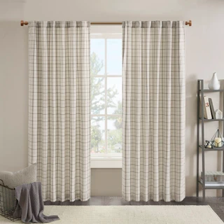 Thumbnail 2: Madison Park Madison Park Anaheim Rod Pocket and Back Tab Curtain Panel 