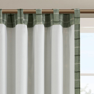 Thumbnail 15: Madison Park Madison Park Anaheim Rod Pocket and Back Tab Curtain Panel 