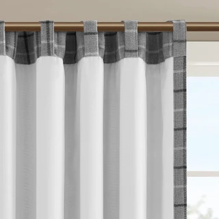 Thumbnail 7: Madison Park Madison Park Anaheim Rod Pocket and Back Tab Curtain Panel 