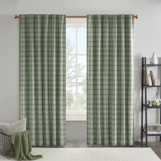 Thumbnail 4: Madison Park Madison Park Anaheim Rod Pocket and Back Tab Curtain Panel 