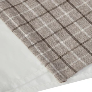 Thumbnail 10: Madison Park Anaheim Faux Leather Tab Top Curtain Panel 