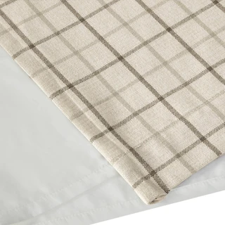 Thumbnail 14: Madison Park Anaheim Faux Leather Tab Top Curtain Panel 