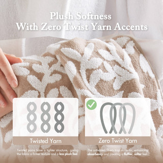 Thumbnail 5: Madison Park Skyler 6 Pc Towel Set 