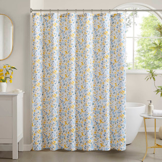 Thumbnail 6: Laura Ashley Laura Ashley Floral Nora Shower Curtain 
