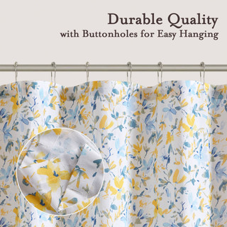 Thumbnail 10: Laura Ashley Laura Ashley Floral Nora Shower Curtain 