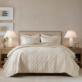 Thumbnail 6: Madison Park Harper Velvet Quilt Set  