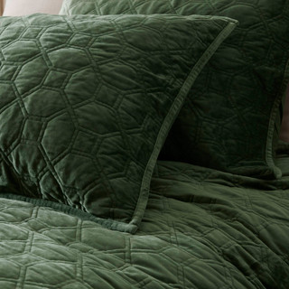 Thumbnail 5: Madison Park Harper Velvet Quilt Set  