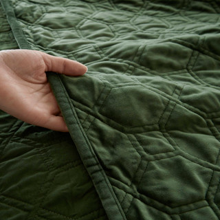 Thumbnail 6: Madison Park Harper Velvet Quilt Set  