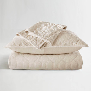 Thumbnail 7: Madison Park Harper Velvet Quilt Set  