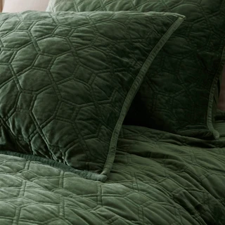Thumbnail 9: Madison Park Harper Velvet Quilt Set  