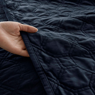 Thumbnail 10: Madison Park Harper Velvet Quilt Set  