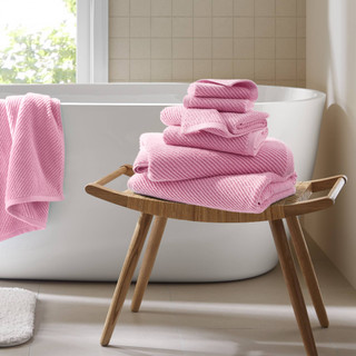 Thumbnail 1: Madison Park Diagonal Ribbed 6 Pc  Quick Dry Towel Set 