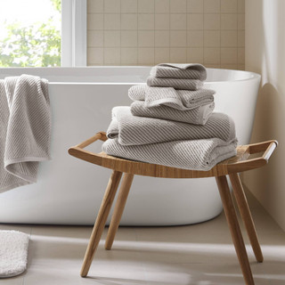Thumbnail 1: Madison Park Diagonal Ribbed 6 Pc  Quick Dry Towel Set 
