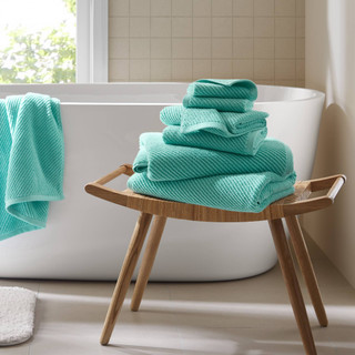 Thumbnail 1: Madison Park Diagonal Ribbed 6 Pc  Quick Dry Towel Set 