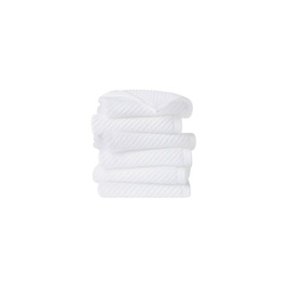 Thumbnail 5: Madison Park Diagonal Ribbed 6 Pc  Quick Dry Washcloth Set 