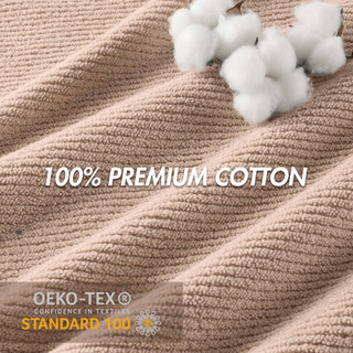Thumbnail 5: Madison Park Diagonal Ribbed 6 Pc  Quick Dry Washcloth Set 