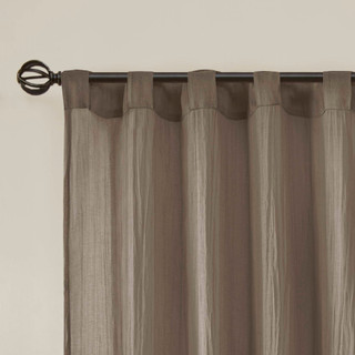 Thumbnail 4: Madison Park  Harper Solid Crushed Curtain Panel Pair 
