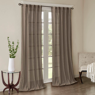 Thumbnail 7: Madison Park  Harper Solid Crushed Curtain Panel Pair 