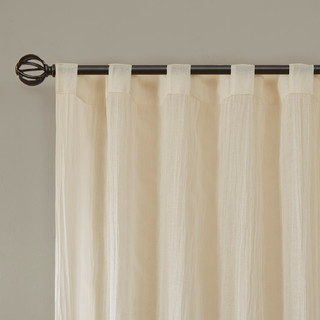 Thumbnail 9: Madison Park  Harper Solid Crushed Curtain Panel Pair 
