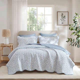 Thumbnail 5: Madison Park Darcy Quilt Set 