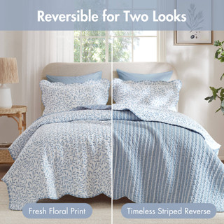 Thumbnail 9: Madison Park Darcy Quilt Set 