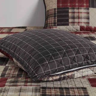 Thumbnail 8: Madison Park Timber Reversible Plaid Quilt Set 