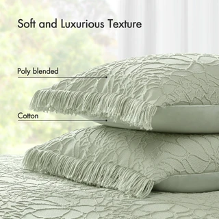 Thumbnail 6: Madison Park Willow Floral Bedspread Set 