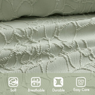 Thumbnail 9: Madison Park Willow Floral Bedspread Set 