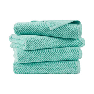 Thumbnail 2: Madison Park Diagonal Ribbed 4 Pc Quick Dry Bath Towel Set 