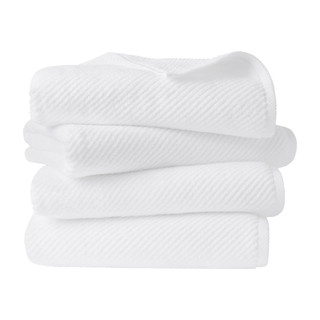 Thumbnail 4: Madison Park Diagonal Ribbed 4 Pc Quick Dry Bath Towel Set 