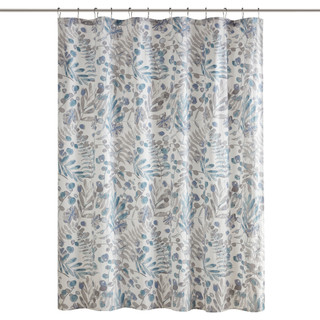 Thumbnail 4: Madison Park Bonnie Seersucker Shower Curtain 
