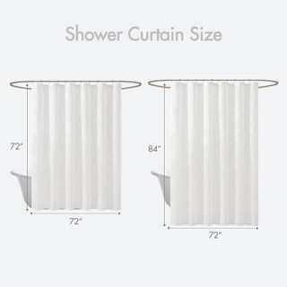 Thumbnail 4: Madison Park Candice Sheer Shower Curtain  
