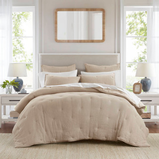 Thumbnail 4: Harbor House Harbor House Muslin Cotton Quilt Set 