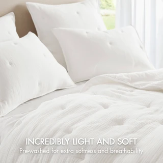 Thumbnail 6: Harbor House Harbor House Muslin Cotton Quilt Set 