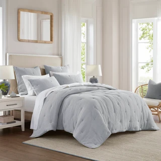 Thumbnail 2: Harbor House Harbor House Muslin Cotton Quilt Set 