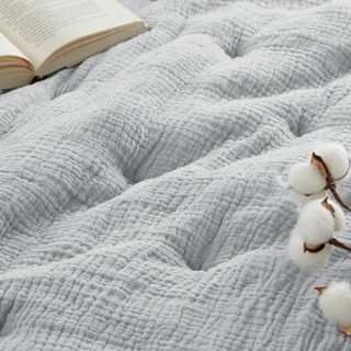 Thumbnail 7: Harbor House Harbor House Muslin Cotton Quilt Set 