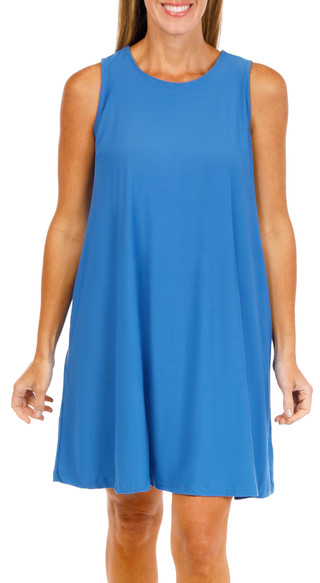 Thumbnail 1: HARLOW & ROSE Women's Sleeveless Swing Dress 