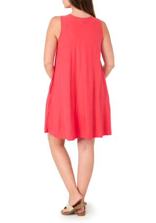 Thumbnail 3: HARLOW & ROSE Women's Sleeveless Swing Dress 