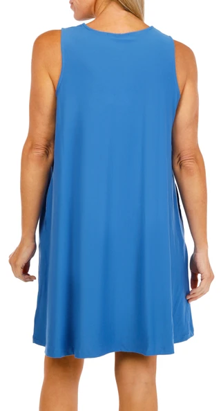 Thumbnail 3: HARLOW & ROSE Women's Sleeveless Swing Dress 