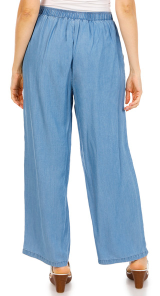 Thumbnail 2: ZAC AND RACHEL Women's Medium Wash Drawstring Pants 