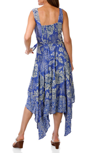 Thumbnail 2: Nostalgia Women's Sleeveless Floral Midi Dress 
