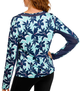 Thumbnail 3: Stella Parker Women's Outdoor Mesh Insert Top 