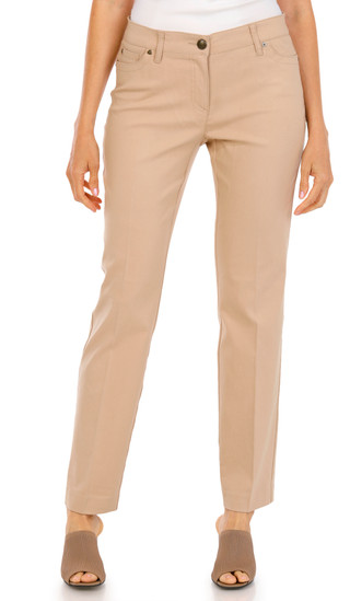 Thumbnail 1: ZAC AND RACHEL Women's Slim Leg Button Up Pants 