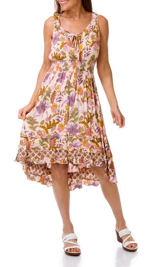 Thumbnail 1: Lola P Women's Sleeveless Floral Dress 