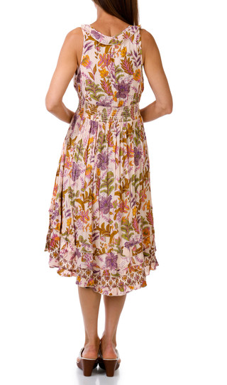 Thumbnail 3: Lola P Women's Sleeveless Floral Dress 