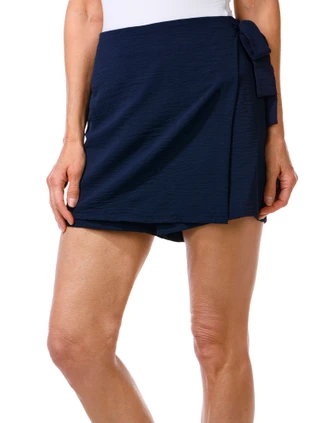 Thumbnail 1: Ellen Tracy Women's Air Wrap Skort 