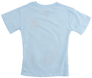 Thumbnail 2: Disney Little Girls Short Sleeve Stitch Print Top 